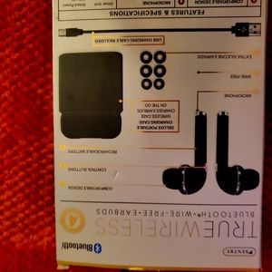 True wireless brand head phones